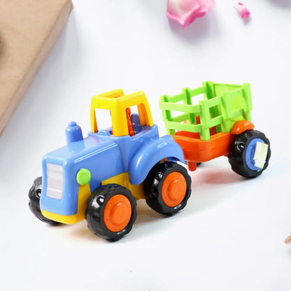 Funwoods Construction Vehicle Toy Set For Kids (4 Pc) - Zidbik