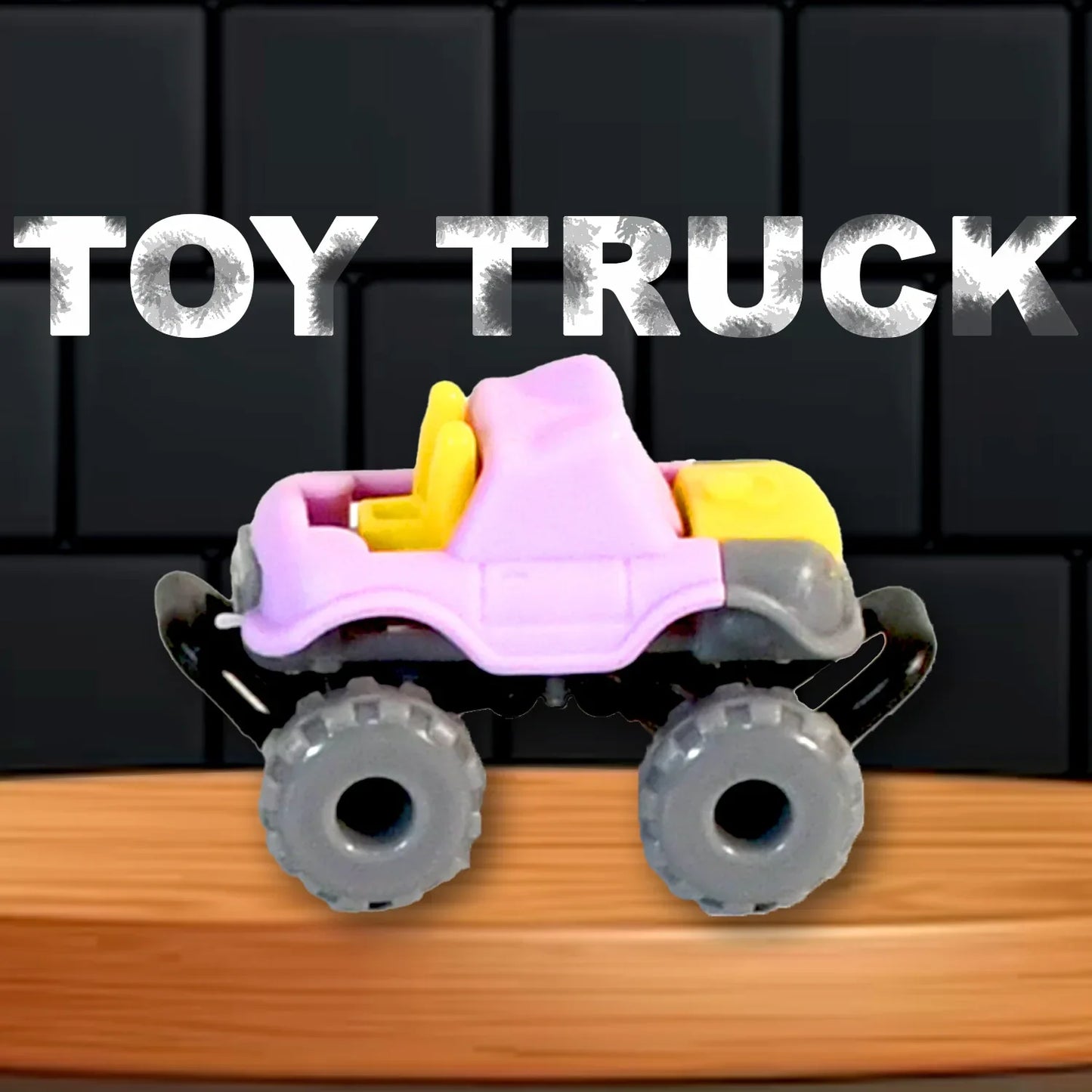 Mini Monster Trucks Friction Powered Cars For Kids Big Plastic Tires Baby Boys Super Cars Blaze Truck For Kids Gifts Toys - Zidbik