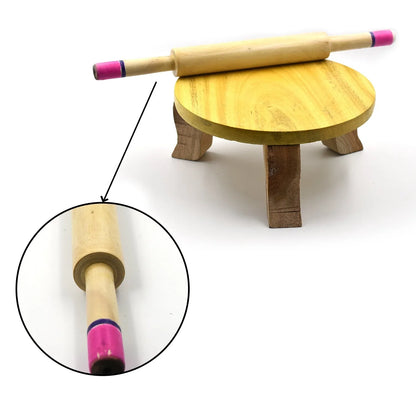 2660 Wooden Belan Used For Home Purposes Including Making Rotis Etc. (Belan Only) - Zidbik