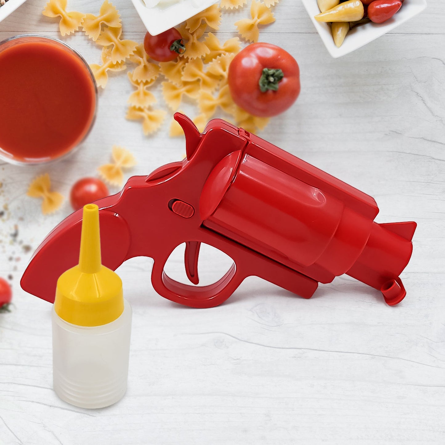 Ketchup Dispenser Mustard Bottle Gun (1 Pc) - Zidbik