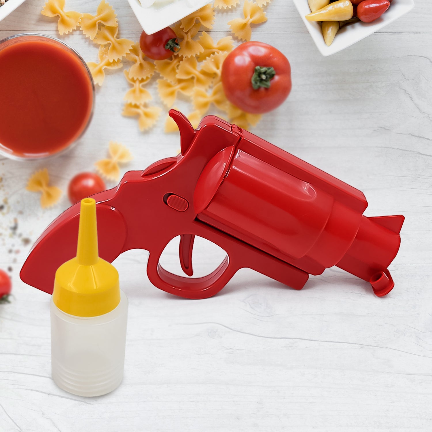 Ketchup Dispenser Mustard Bottle Gun (1 Pc) - Zidbik
