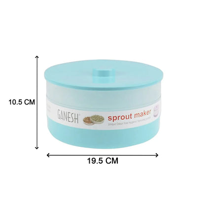 8109 Ganesh Sprout Maker Bean Bowl (1800 Ml) - Zidbik