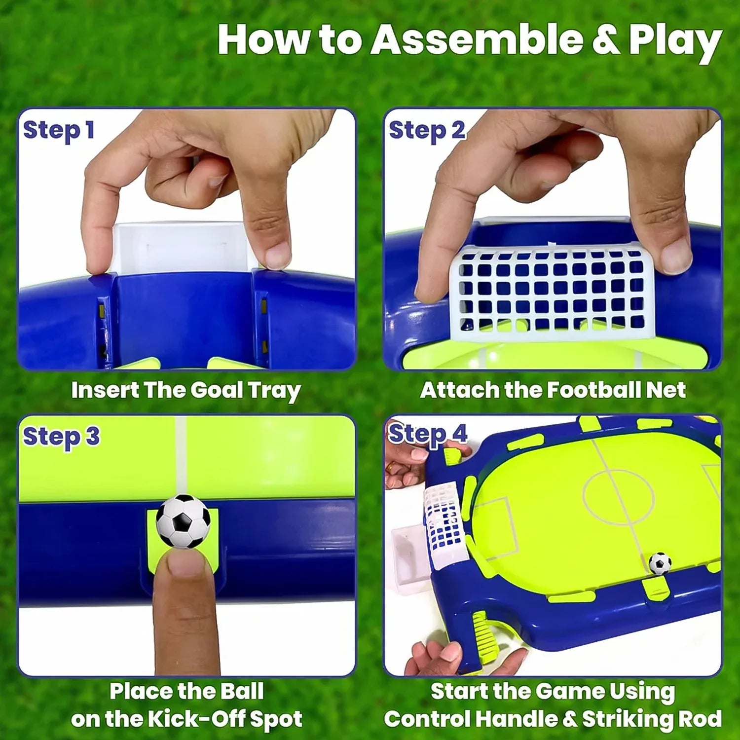 Aditi Interactive Tabletop Football Flickers Game Set - Zidbik
