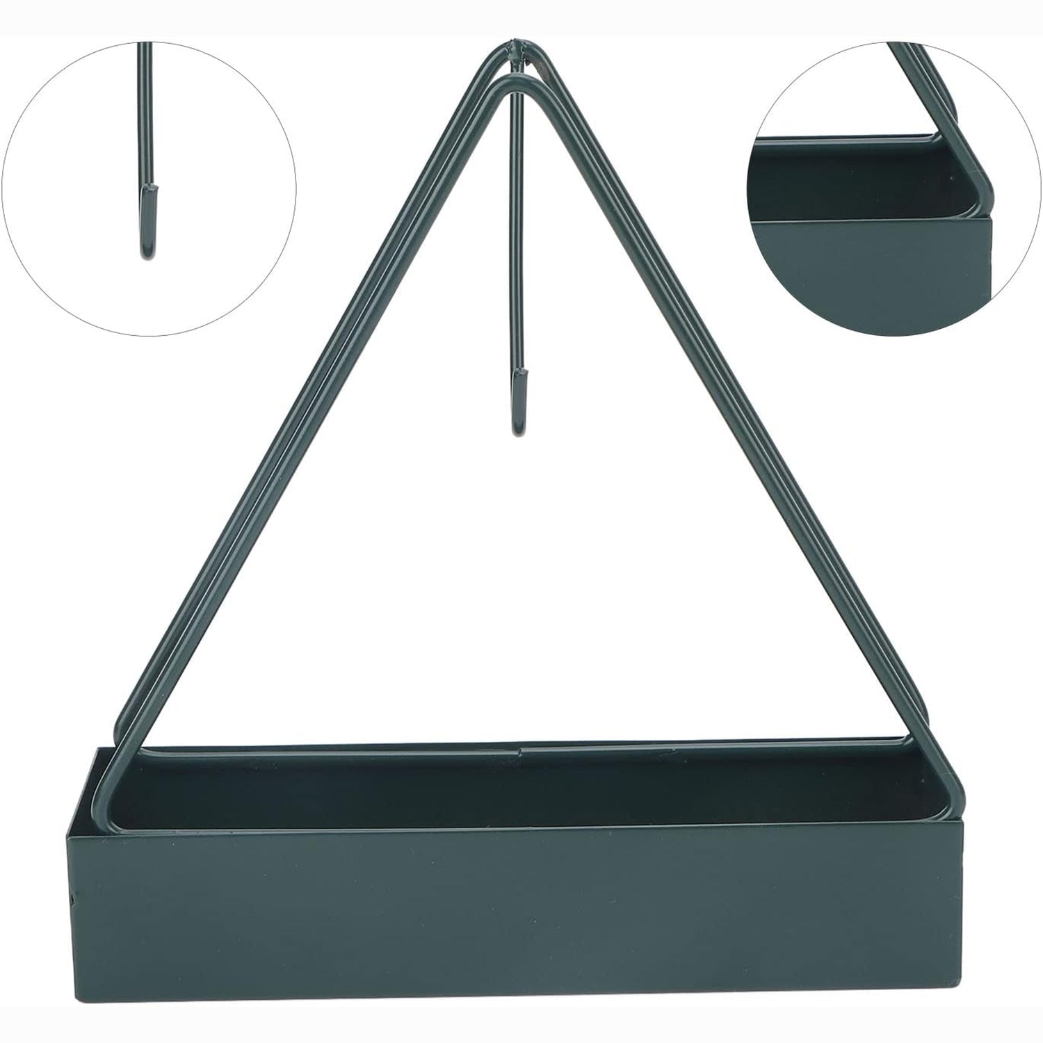 12880 Mosquito Coil Holder Frame Triangular Shape Iron Mosquito Incense Holder Mosquito Repellent Incense Holder Hanging Mosquito Repellent Outdoor Stylish Mosquito Repellent Incense Holder - Zidbik