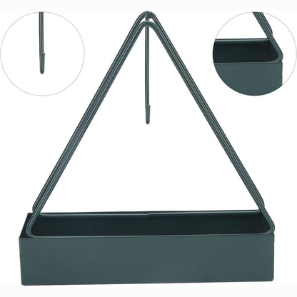 12880 Mosquito Coil Holder Frame Triangular Shape Iron Mosquito Incense Holder Mosquito Repellent Incense Holder Hanging Mosquito Repellent Outdoor Stylish Mosquito Repellent Incense Holder - Zidbik