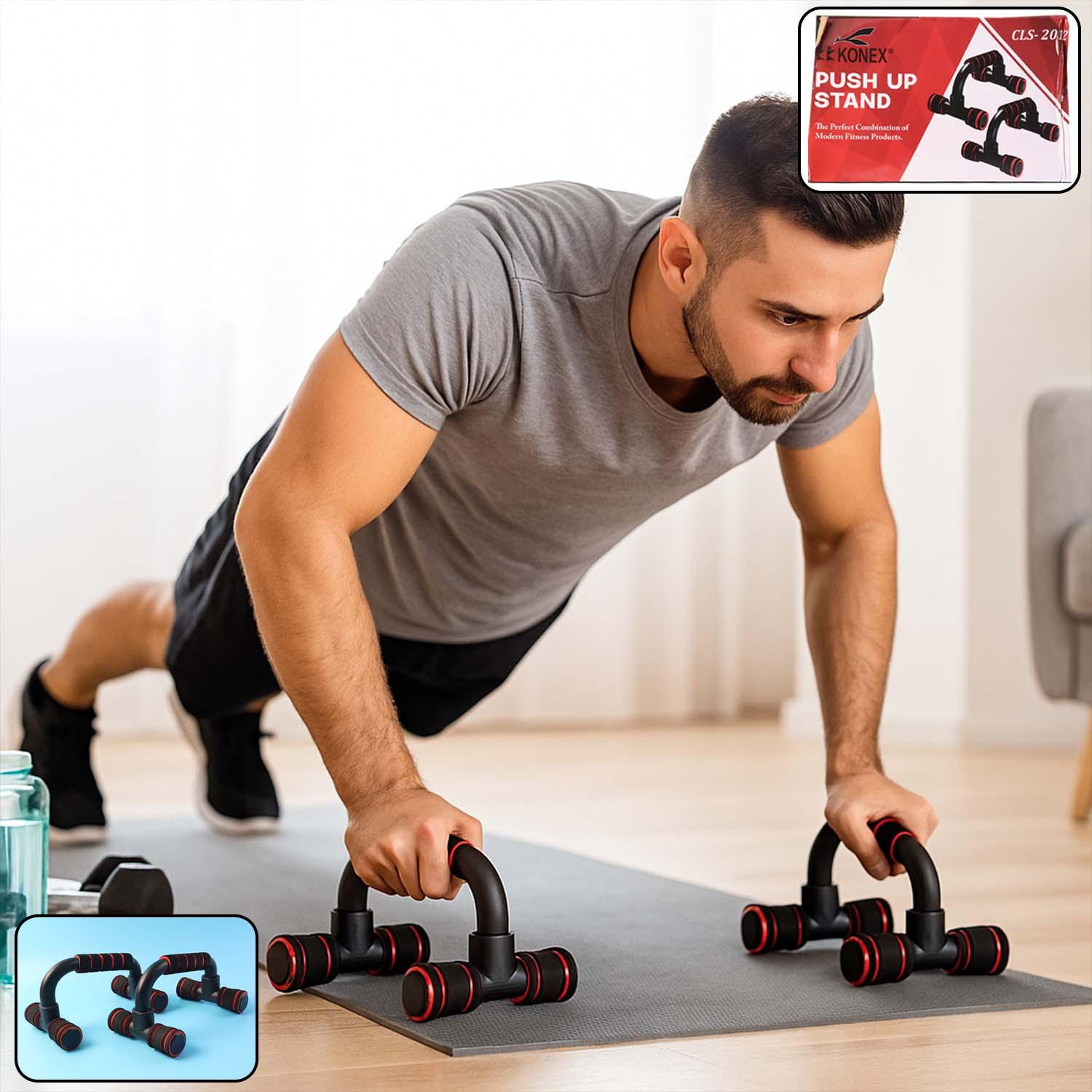 Heavy-duty Push-up Bars Stand For Home Workout - Zidbik