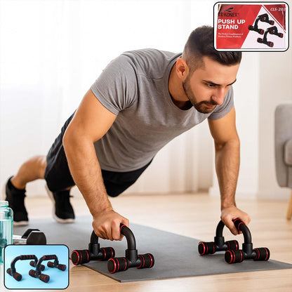 Heavy-duty Push-up Bars Stand For Home Workout - Zidbik