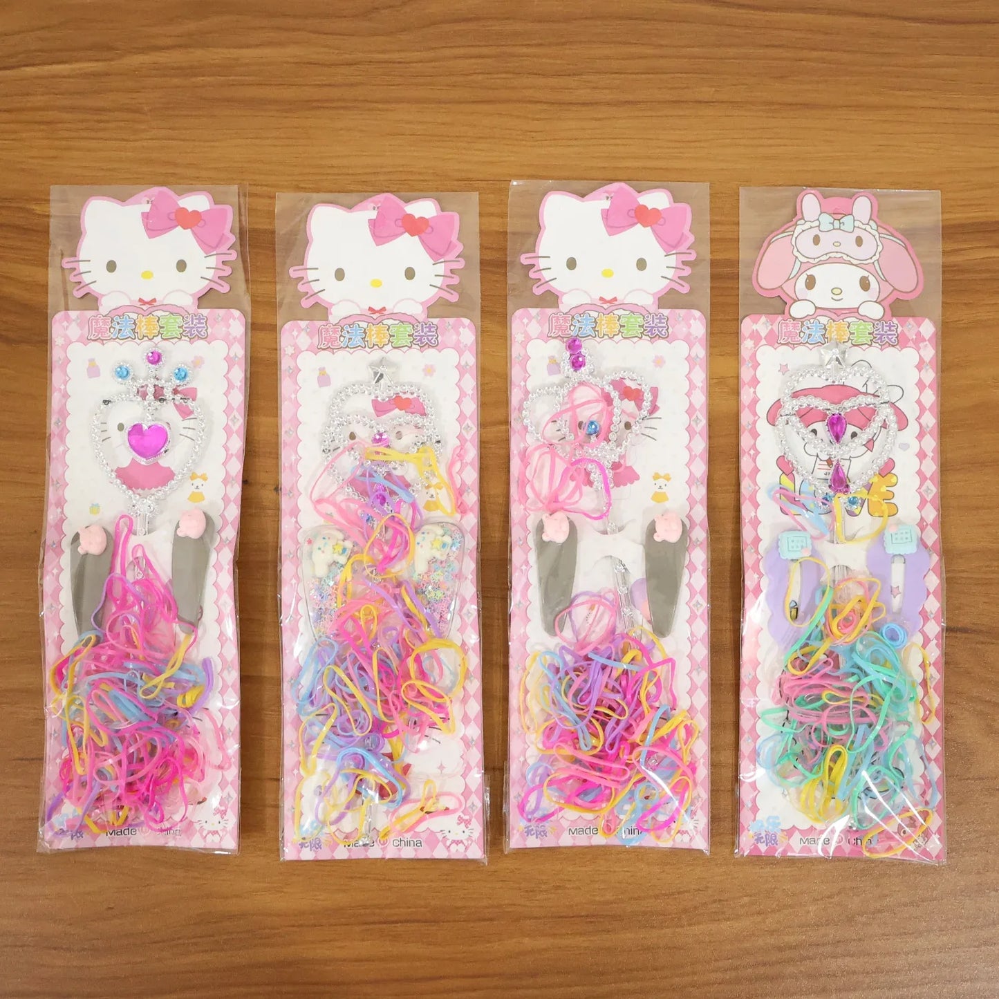 Mix Stylish Hair Accessories Kit (1 Set) - Zidbik
