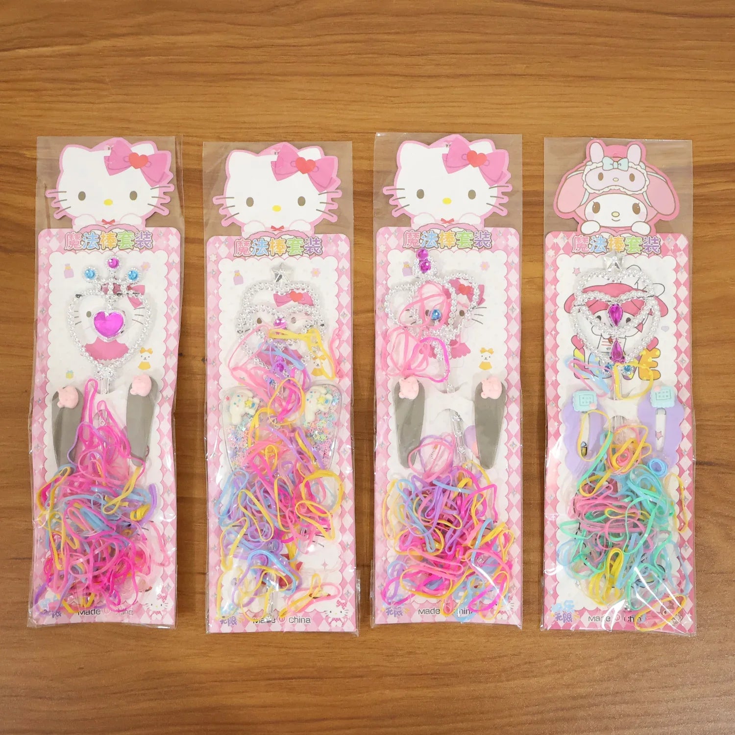 Mix Stylish Hair Accessories Kit (1 Set) - Zidbik