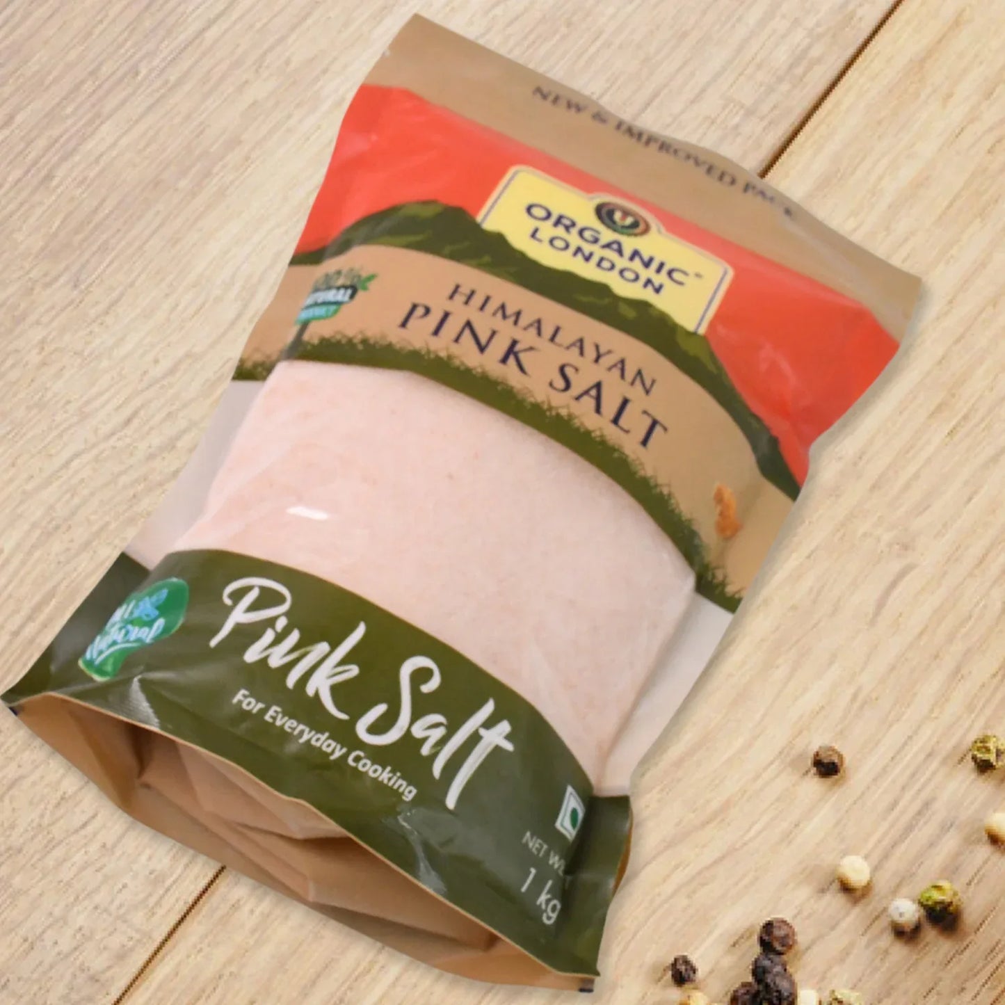 Organic Himalayan Pink Salt (1 Kg) - Zidbik