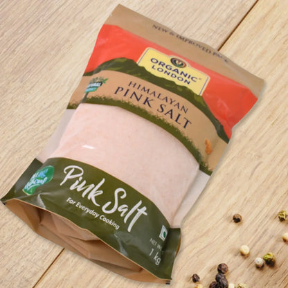 Organic Himalayan Pink Salt (1 Kg) - Zidbik