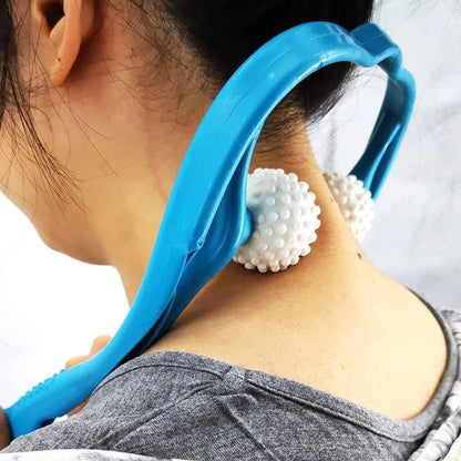 6593 Neck Shoulder Massager 13.5x7.08in Portable Relieving The Back For Men Relieving The Waist Women - Zidbik