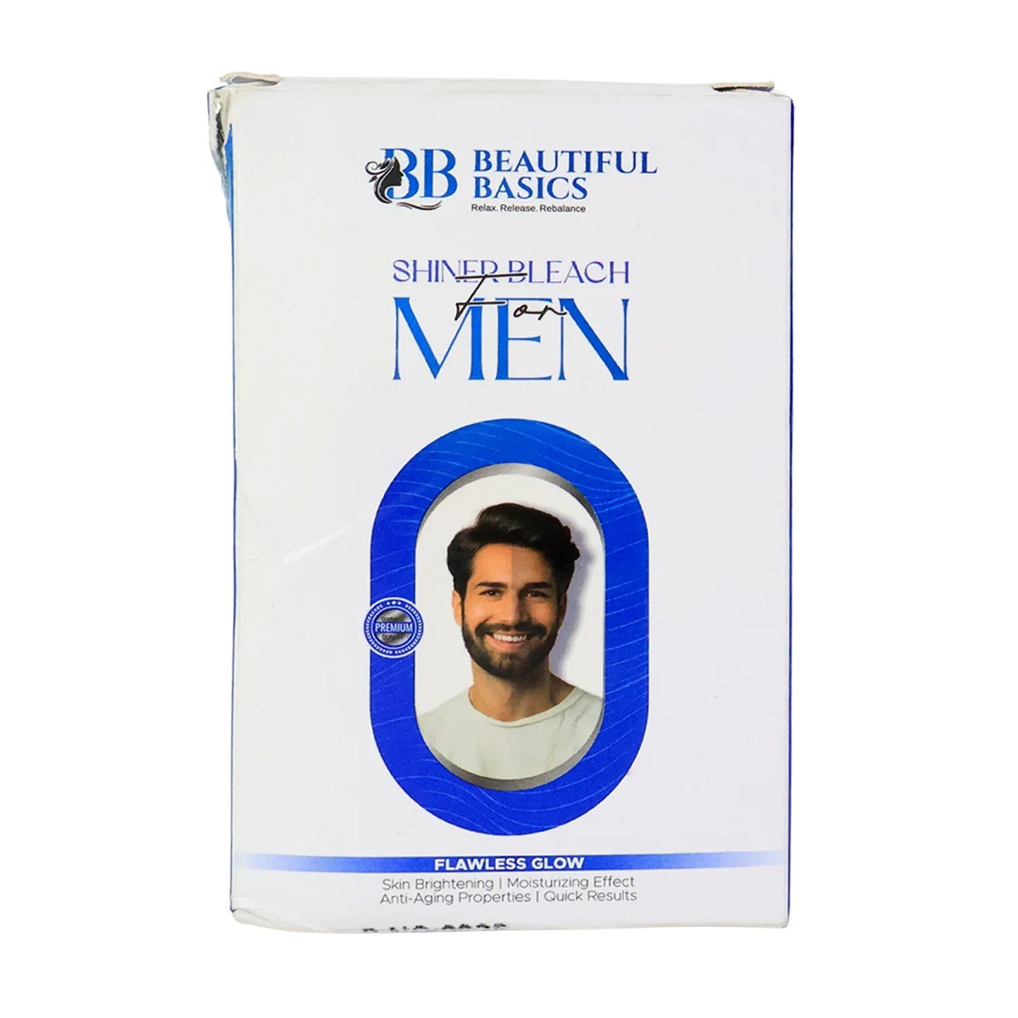 Beautiful Basics Mens Simple Bleach Cream Kit (1 Set) - Zidbik