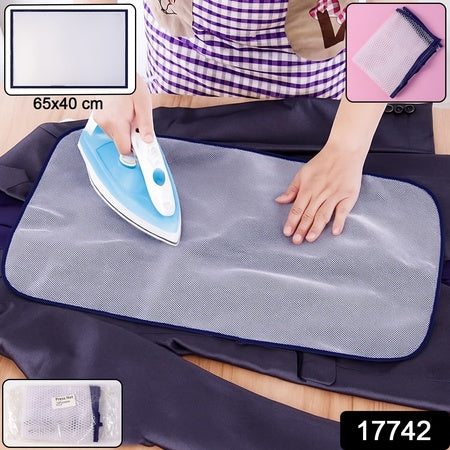 Heat-resistant Ironing Mesh Press Cloth (65  40 Cm  1 Pc )