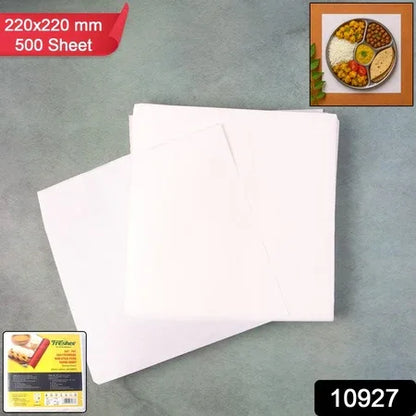 Zat-pat Multipurpose Non-stick Food Paper Sheets 220 220 Mm 500 Sheets - Zidbik