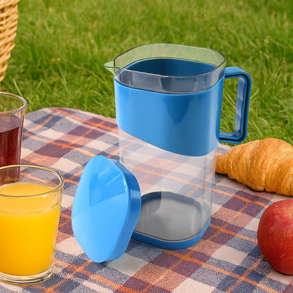 Urban Jug 1.8 Litre  Bpa-free Plastic Water  Juice Jug With Lid And Handle - Zidbik