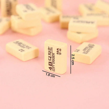 4b Erasers 30 Pack Pencil Erasers Yellow Erasers For Kids - Zidbik