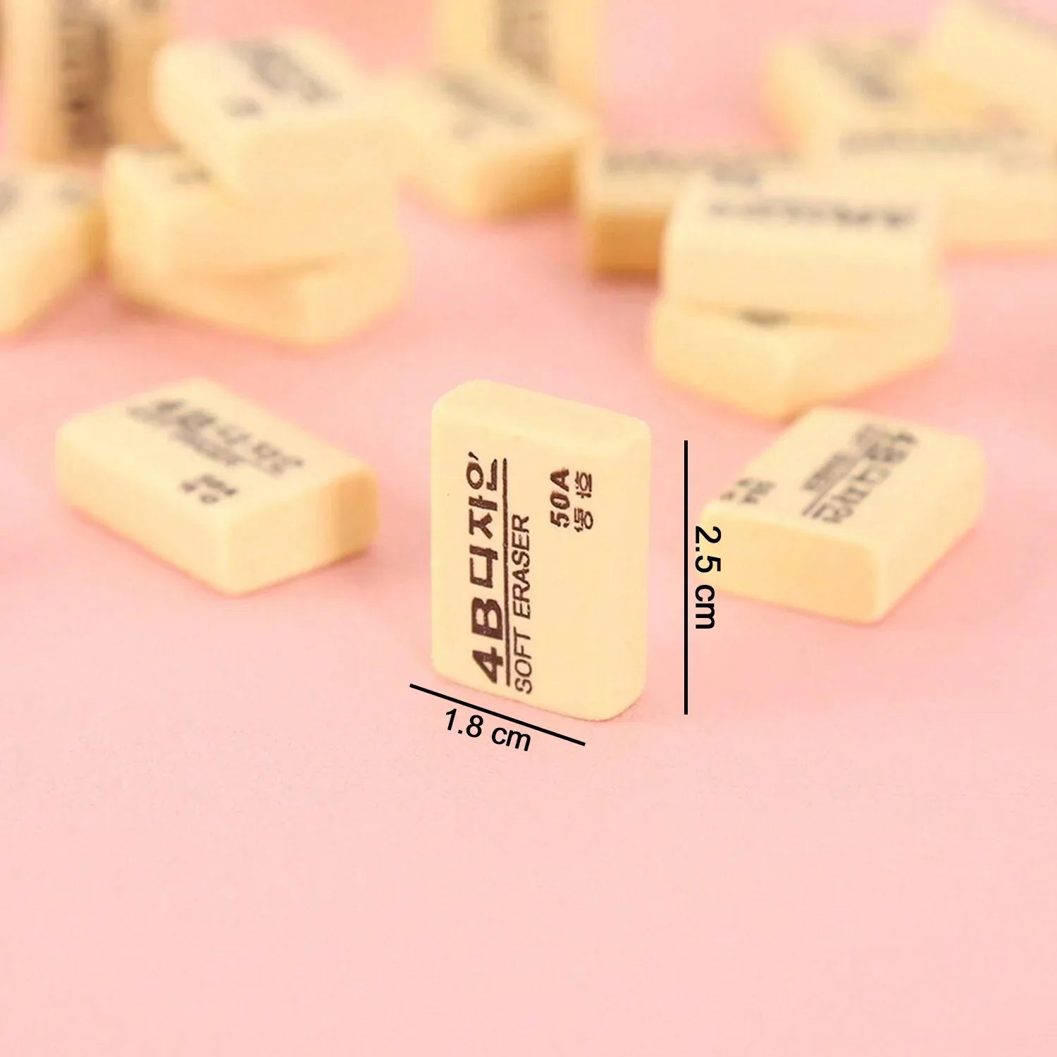 4b Erasers 30 Pack Pencil Erasers Yellow Erasers For Kids - Zidbik