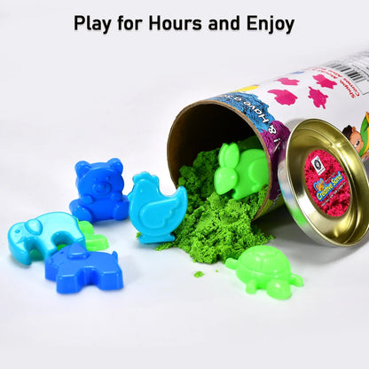 1960 Creative Sand For Kids Natural Kinetic Sand Kit For Kids Activity Toys Soft Sand Clay - Zidbik