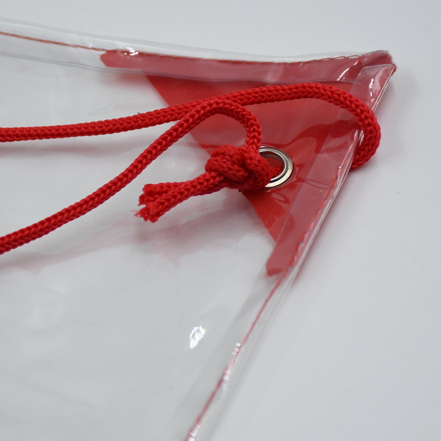 8005 Plastic Waterproof Pouch Transparent Stadium Bags Clear String Bag For Gym Concert Travel Beach Swimming Sport - Zidbik