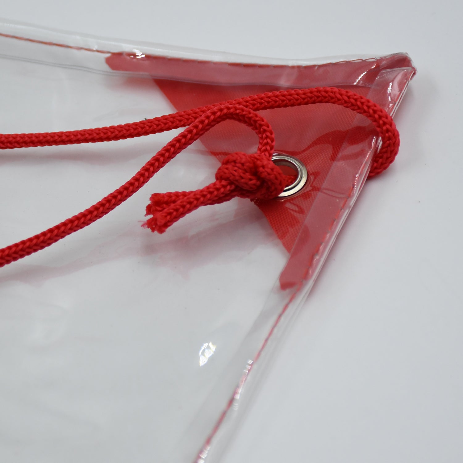 8005 Plastic Waterproof Pouch Transparent Stadium Bags Clear String Bag For Gym Concert Travel Beach Swimming Sport - Zidbik