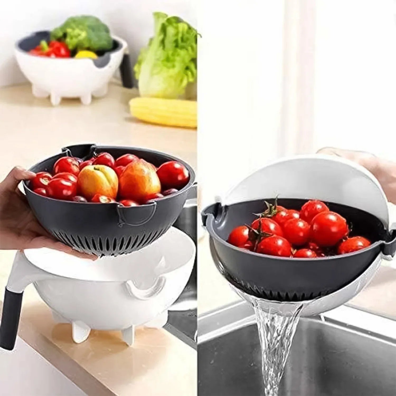 Multifunctional Vegetable Chopper (9 In 1) - Zidbik