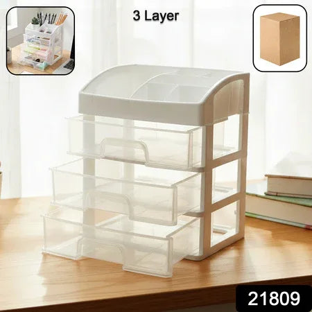 3 Layer Multipurpose Desktop Storage Organizer - Zidbik