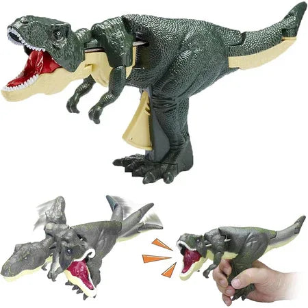 17969 Dinosaur Roaring Toys Trigger Dinosaurs Toys With Dinosaur Sound Lighting Model Vibrating Headmoving (3 + Years 1 Pc) - Zidbik