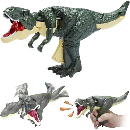 17969 Dinosaur Roaring Toys Trigger Dinosaurs Toys With Dinosaur Sound Lighting Model Vibrating Headmoving (3 + Years 1 Pc) - Zidbik