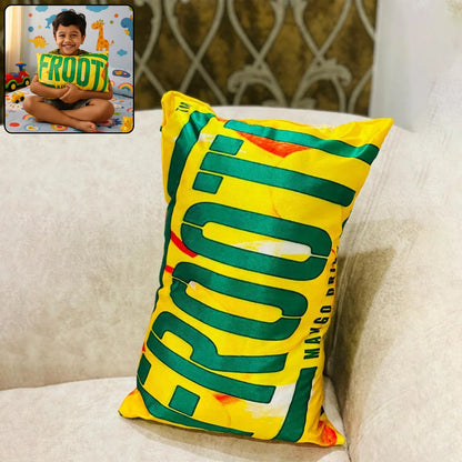 Soft Plush Cartoon Character Kids Pillow Cushion For Baby (40 X 25 Cm 1 Pc) - Zidbik