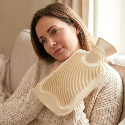 Reusable Hot Water Bag For Pain Relief Warm Compress Therapy (1 Pc) - Zidbik