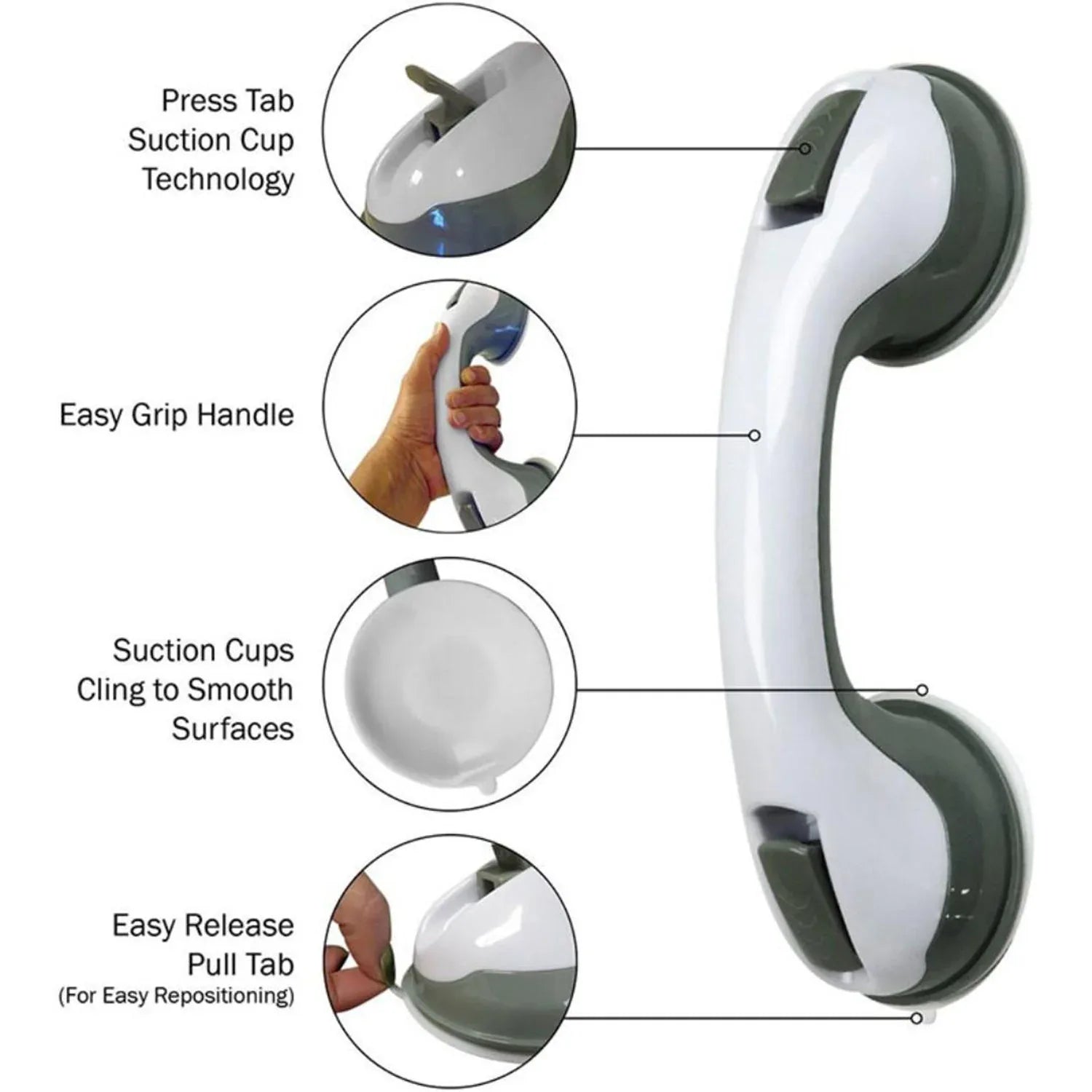 6148 Helping Handle Used To Give A Helpful Handle In Case Of Door Stuck And Lack Of Opening It And All Purposes And Can Be Used In Mostly Any Kinds Of Places Like Offices And Household Etc. - Zidbik