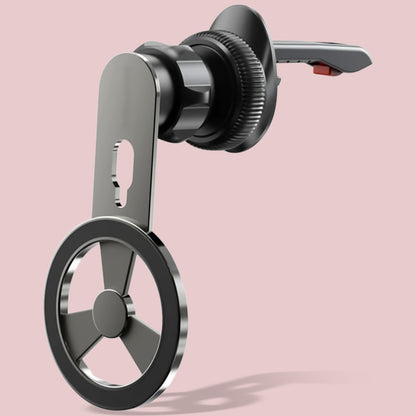 360 Rotatable  Foldable Air Vent Magnetic Phone Holder (1 Pc) - Zidbik