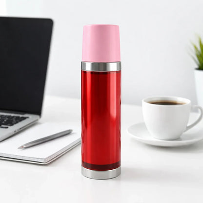 B-grade Stainless-steel Vacuum Insulated Flask Bottle (500ml 1 Pc) - Zidbik
