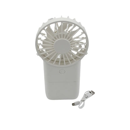 17730 Portable Small Electric Fan Handheld Fan With 3 Modes Usb Rechargeable Mini Student Handheld Class Personal Fan (1 Pc) - Zidbik