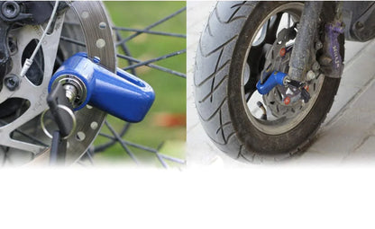 1514 Wheel Padlock Disc Lock Security For Motorcycles Scooters Bikes - Zidbik