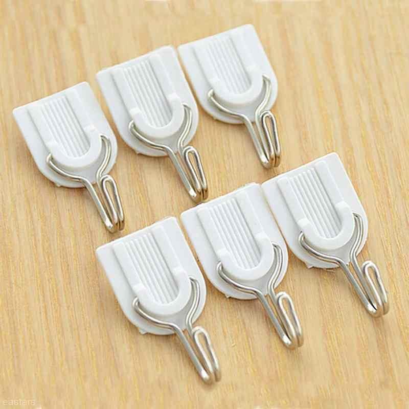 1627 Adhesive Sticker Abs Plastic Hook Towel Hanger For Kitchenbathroom - Zidbik