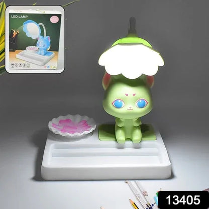 Cute Lovely Cartoon With Base Led Desk Light (1 Pc) - Zidbik