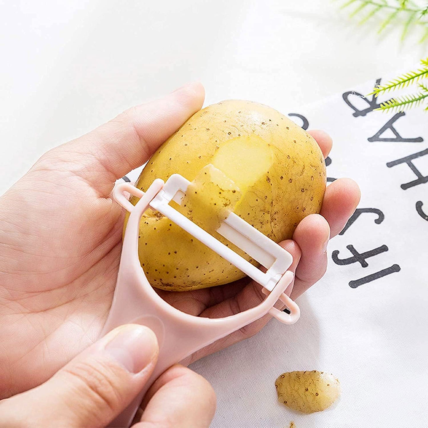 5915 Stainless Steel Blade Peeler Universal Peeler For Professional And Household Kitchen Peeler (1 Pc) - Zidbik