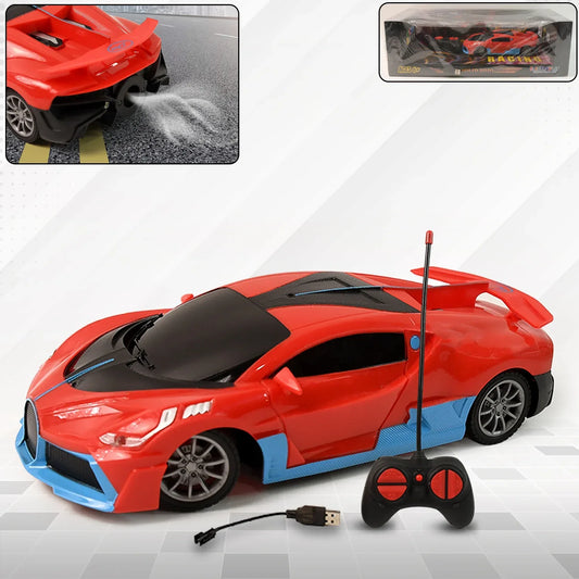 High-speed Rc Sports Car With Spray Exhaust Effect (1 Set) - Zidbik