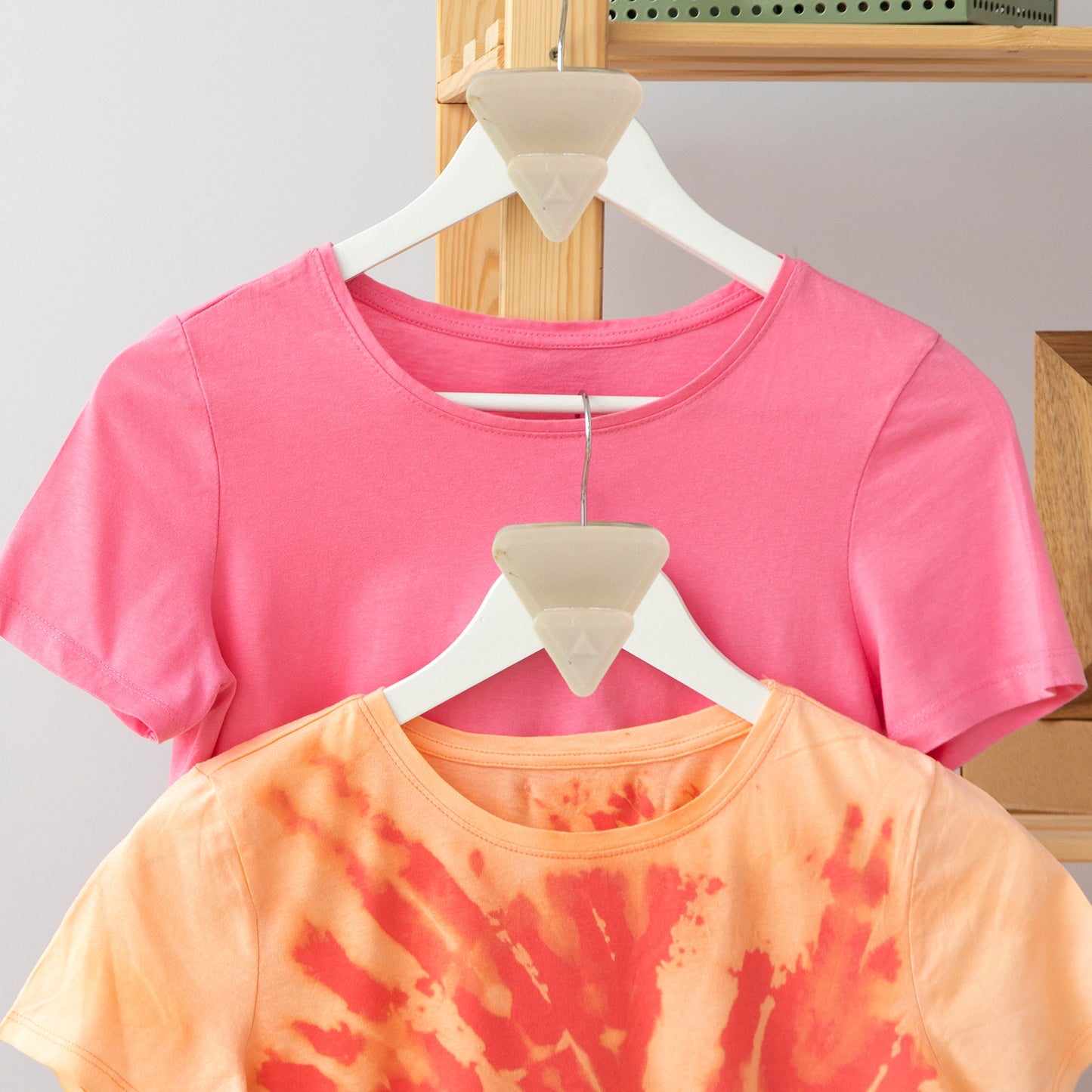 Multi-functional Plastic Triangle Hanger Connector Hooks 5 Pcs Set - Zidbik