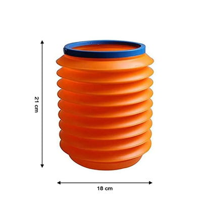 0237r Foldable Storage Bucket Water Container Dustbin Multiuse Bucket For Home Car Kitchen Use Bucket - Zidbik