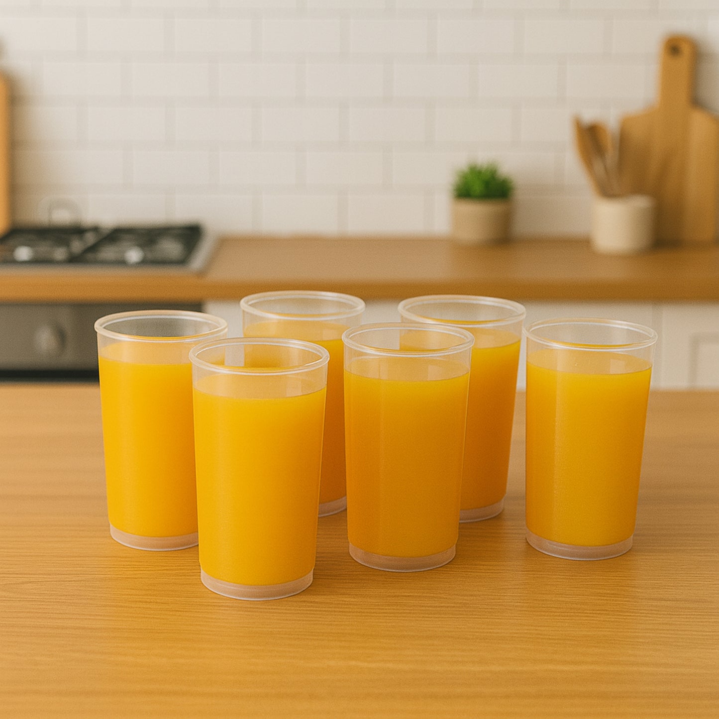 Supermom Martini Clear Glass Set (6 Pc) - Zidbik