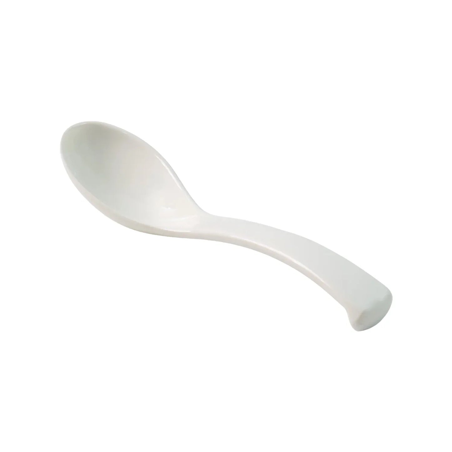 Plastic Soup Spoon Deep Bowl (1 Pc White) - Zidbik