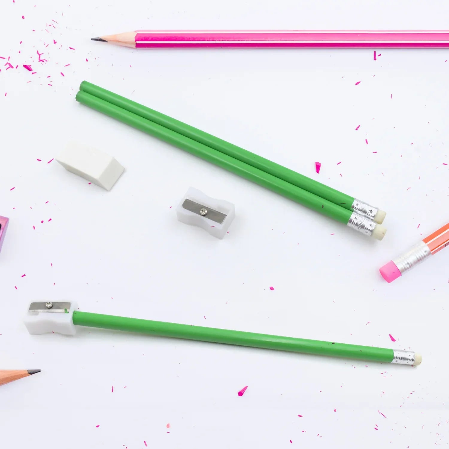 4532 School Office Set (Ruler 2 Pencils Eraser Sharpener) Stationary Set 5 Items Educational Item For School Going Kids Stationary Set For Girls Boysstationary For Schoolgift Pack For Girls Kidsbirthday Gift Kids (5 Pc Set ) - Zidbik