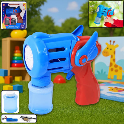 Rechargeable Bubble Gun Toy For Kids (1 Set) - Zidbik
