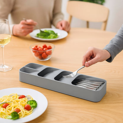 2762 1 Pc Cutlery Tray Box Used For Storing Cutlery Items And Stuffs Easily And Safely. - Zidbik