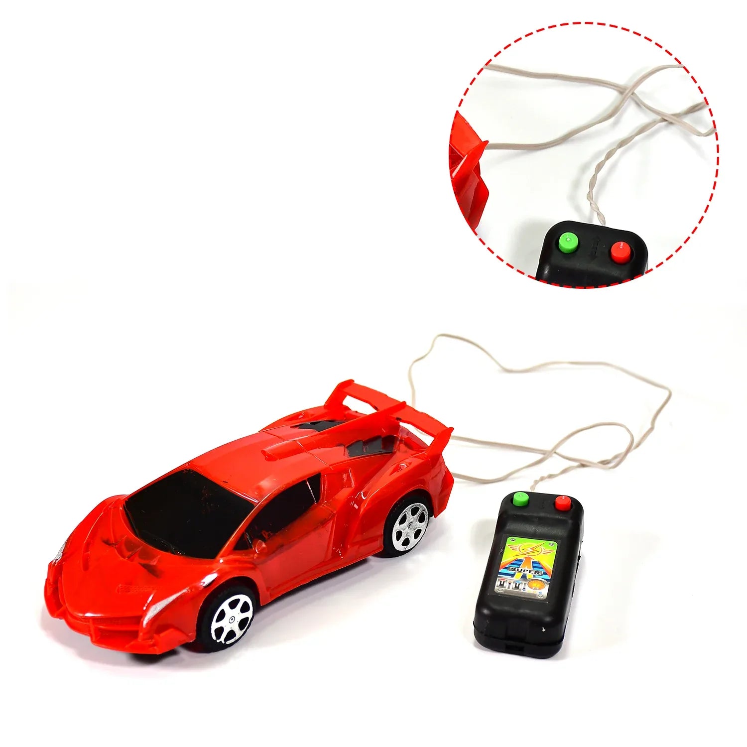 4444 Remote Control Simulation Model Racing Toy Car. - Zidbik