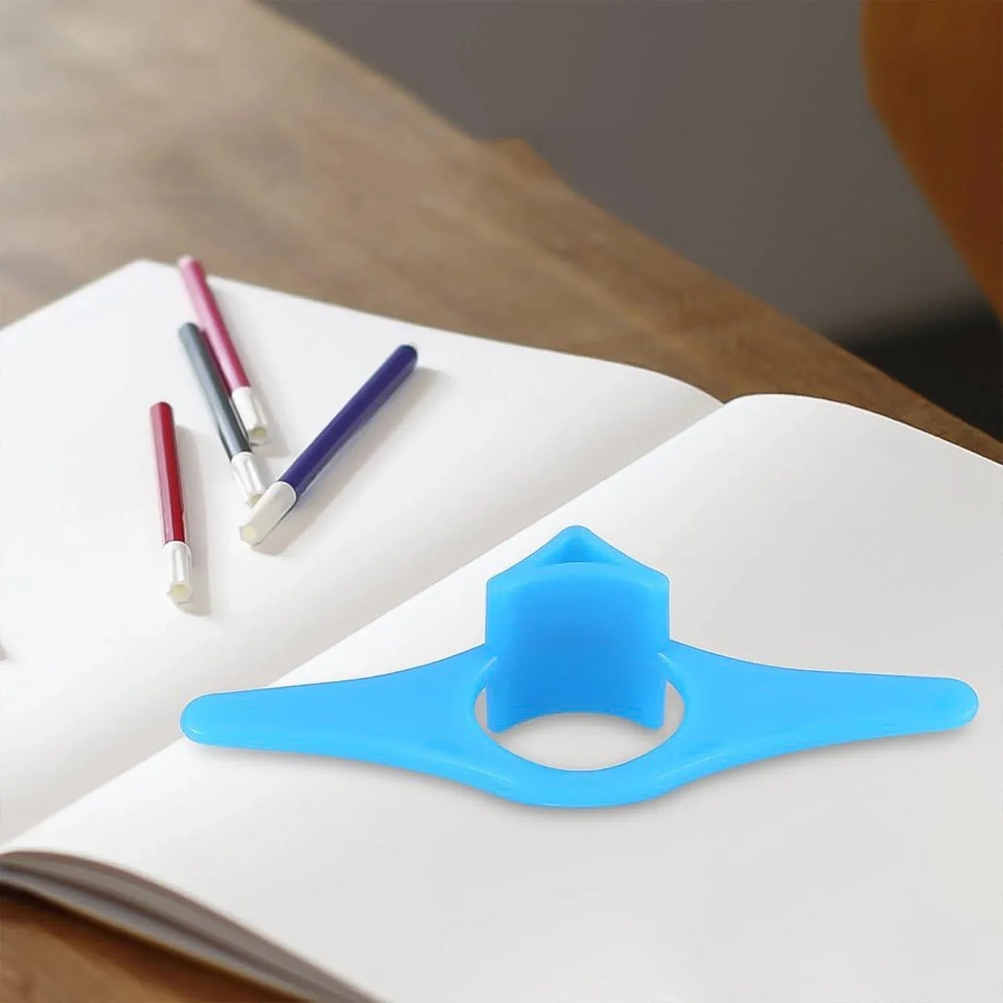 Multi-function Plastic Thumb Book Support Book Page Holder (1 Pc) - Zidbik