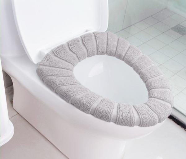 1458 Winter Comfortable Soft Toilet Seat Mat Cover Pad Cushion Plush - Zidbik